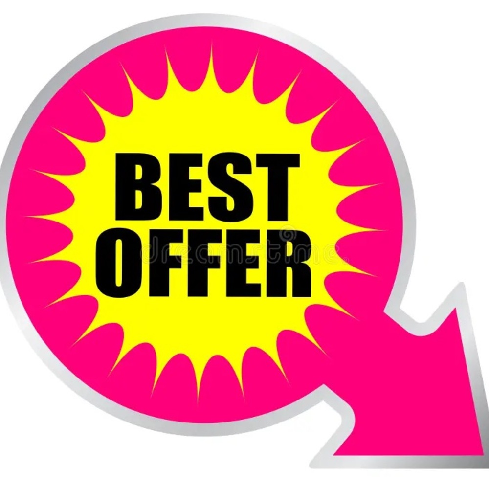 Best offer will be accepted